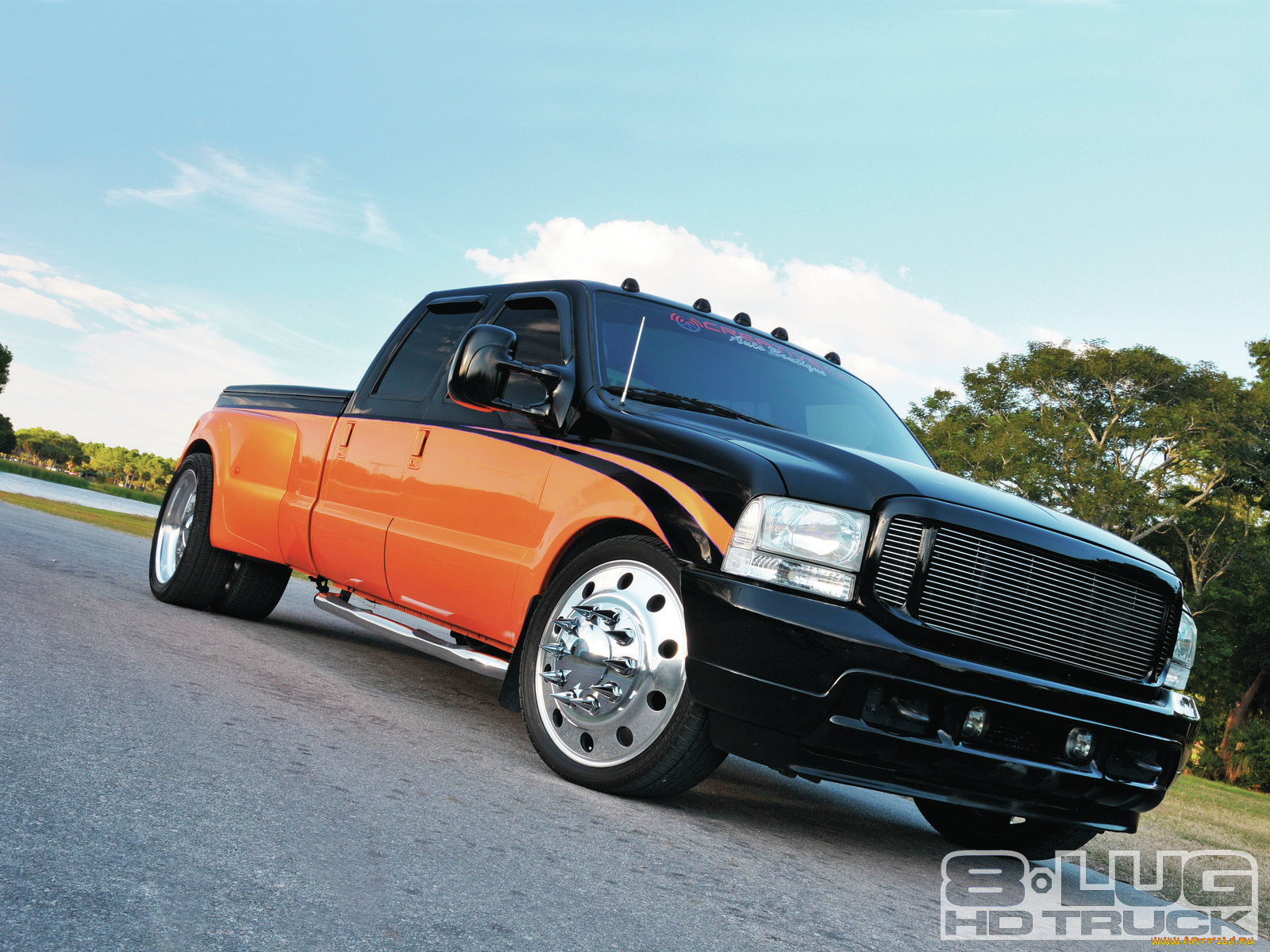 2002, ford, f350, dualie, , custom, pick, up